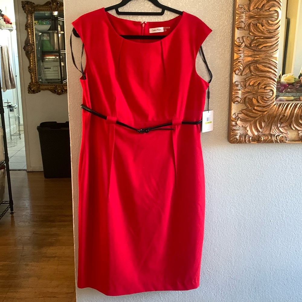 Calvin Klein Red Dress